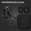 Auriculares Gamer 7.1 Inalámbricos Logitech G Pro X 2 LIGHTSPEED con Bluetooth - Negro