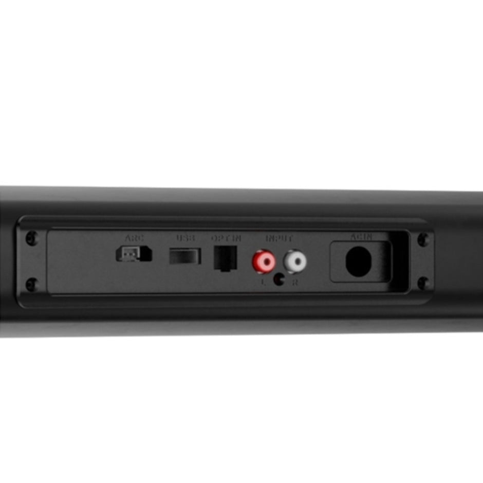 Barra de Sonido Klip Xtreme Tunebar 60W RMS Bluetooth USB HDMI ARC Óptico Digital RCA + Control Remoto