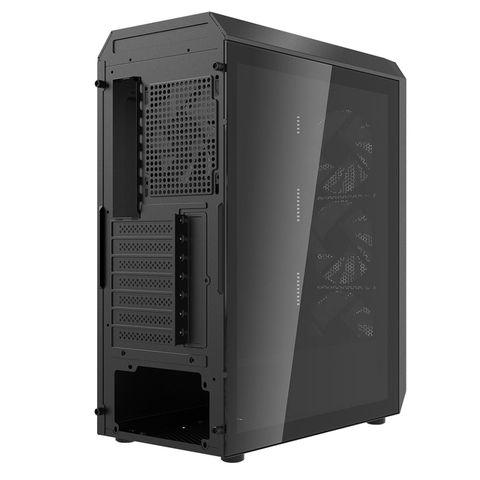 Gabinete Pc Gamer Adata XPG Valor Air Plus, Caja ATX Sin Fuente con 4 Coolers ARGB