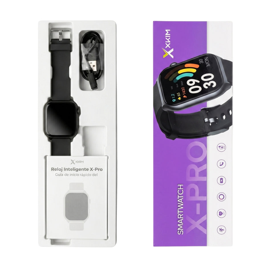 Reloj Inteligente Smartwatch XKIM X-PRO Llamadas Bluetooth 5.3 TFT 2.0” 320x386px 300mAh Caja Metal IP68