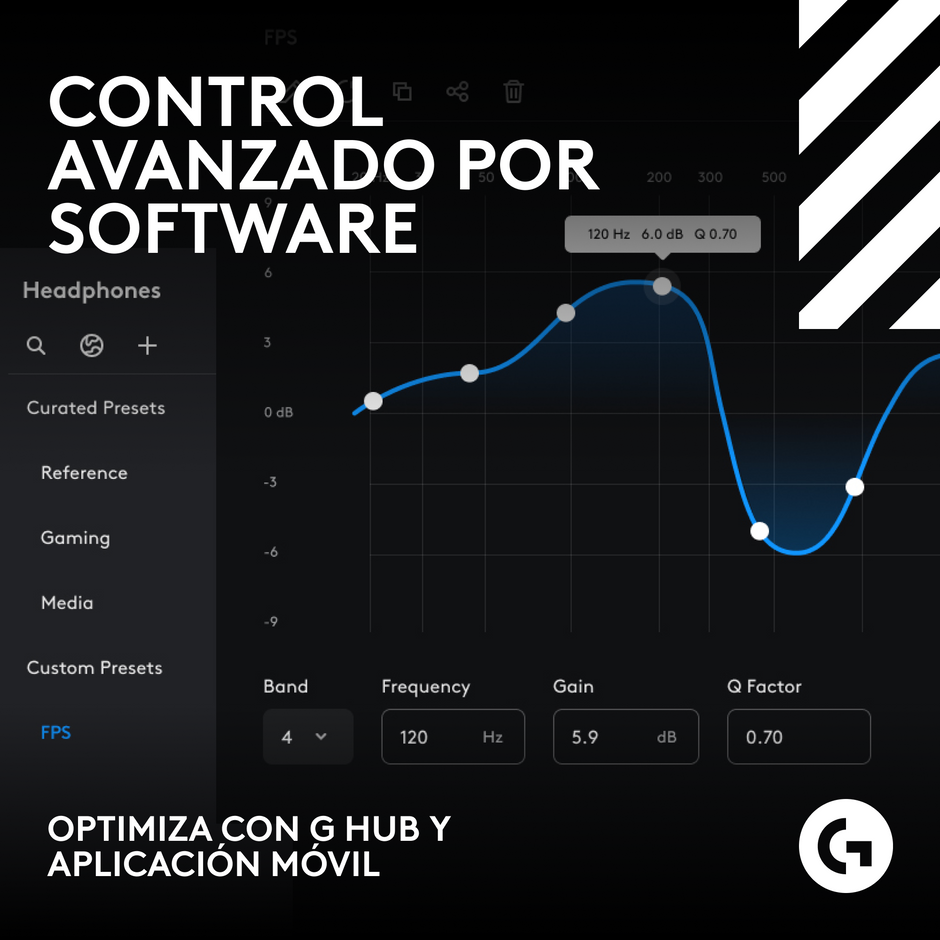 Logitech G A50 X Audífonos Gamer Inalámbricos con Estación Base HDMI para Xbox PS5 y PC