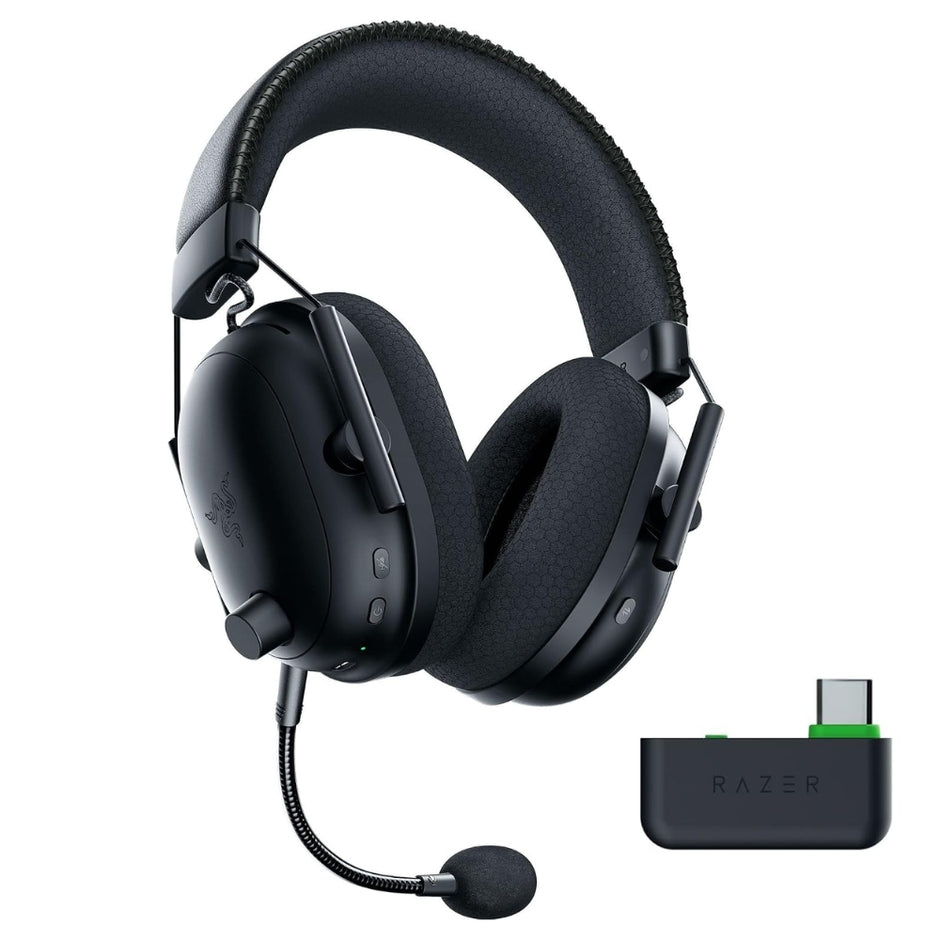 Audifonos Gamer Razer Blackshark V2 Pro inalámbricos HyperSpeed Wireless de 2,4 GHz y Bluetooth 5.2. Edicion Xbox - Negro