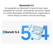 Audífonos Inalámbricos Xiaomi Redmi Buds 8 Active TWS Bluetooth 5.4 Micrófono Dual IA 37h Batería, IP54 - Negro
