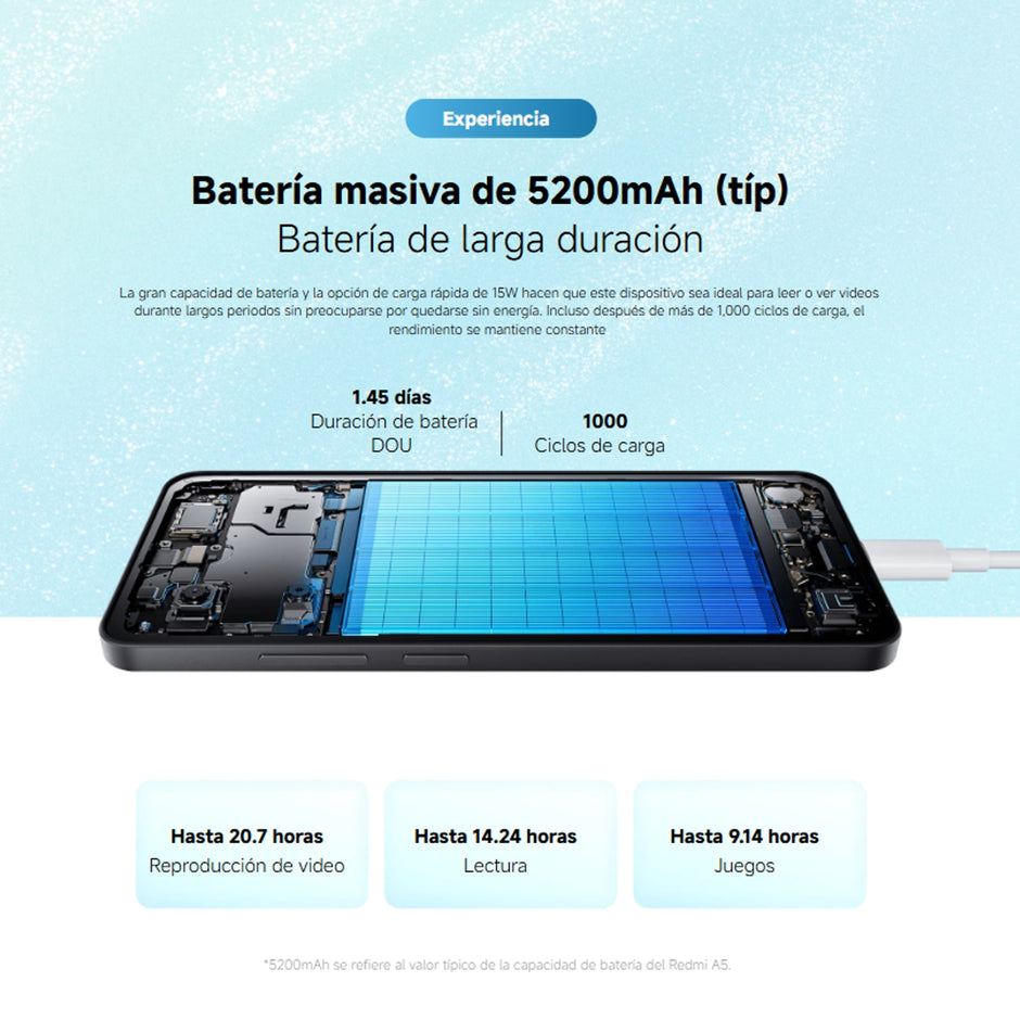 Celular Xiaomi Redmi A5 Dual Sim 64gb/3gb 6.88'' 32mpx