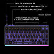 Teclado Gamer Mecanico Logitech G512 X 75 Switch Tactil - Negro