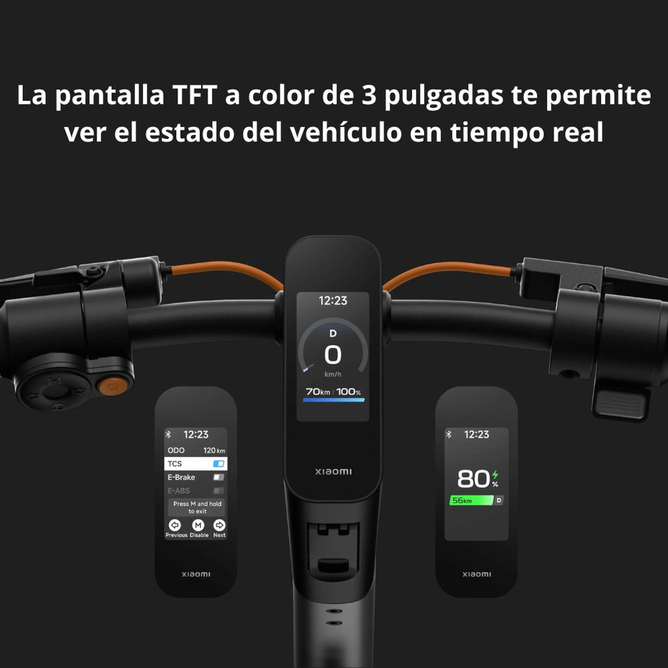 Patineta Eléctrica Xiaomi Scooter 6 Max Llantas 12” Max 1100W Autonomía 70km Suspensión Doble E-ABS TCS IPX6