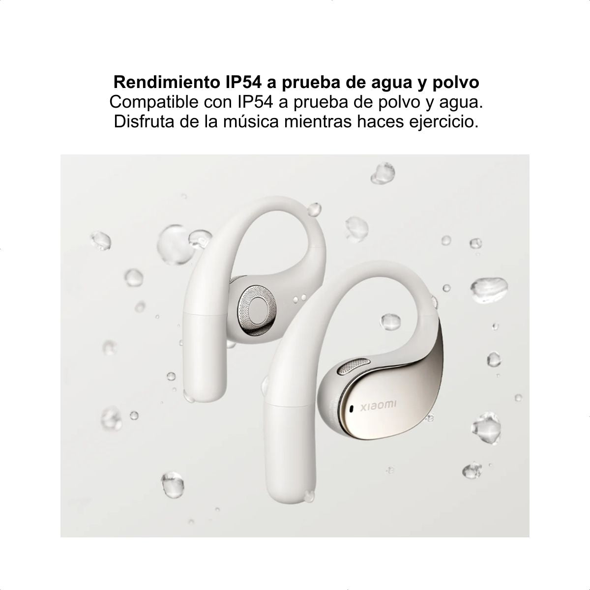 Xiaomi OpenWear Stereo Audífonos Inalámbricos de Diseño Abierto con Audio LHDC Color Beige