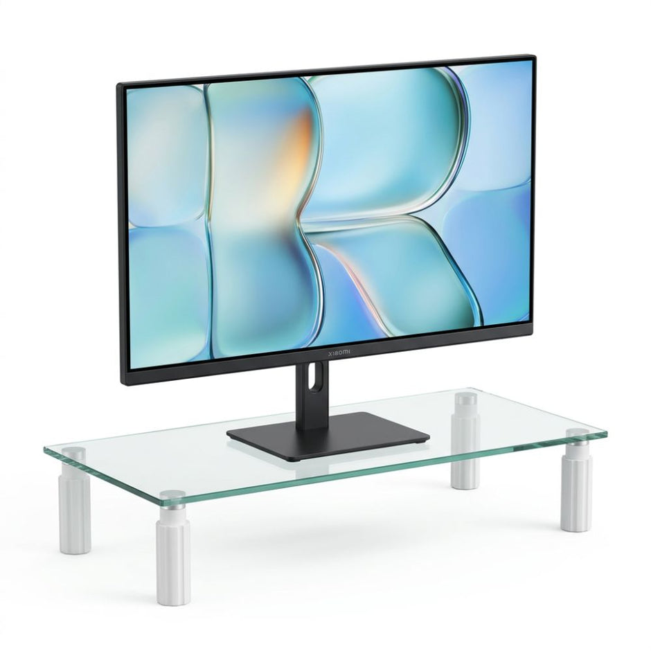 Combo Monitor Xiaomi A24i 2026 IPS 24” FHD 144Hz + Soporte Elevador Techgo BMA-11 Vidrio Templado Ajustable 2 Niveles