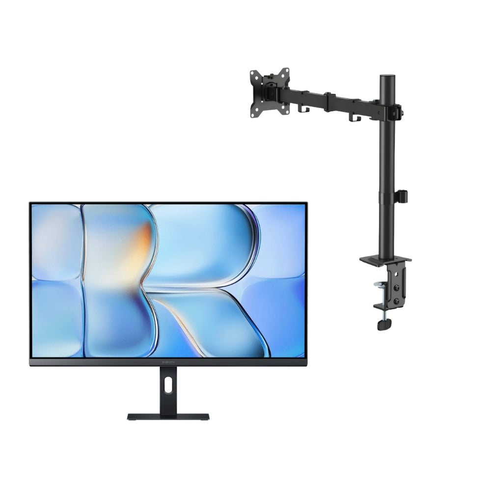 Combo Monitor Xiaomi A27i 27” IPS Full HD 144Hz + Soporte Escritorio Monitor Techgo Spm-1105