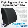 Cojín Ergonómico De Espalda Para Silla Con Correa De Ajuste