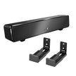 Mini Barra de Sonido USB Genius SoundBar 100 con Efecto de Sonido Inmersivo + Soportes