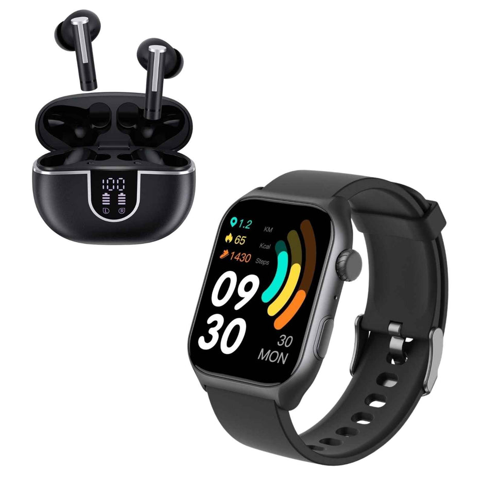 Combo Smartwatch X-KIM X-PRO + Audífonos Bluetooth X-KIM XBEATS X29