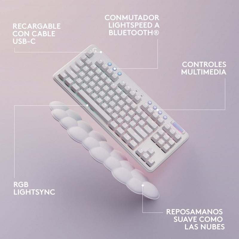 Teclado Gamer Inalámbrico Logitech G715 Aurora Collection