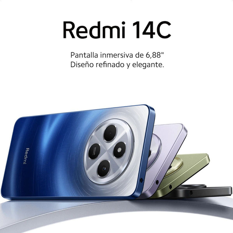 Celular Xiaomi Redmi 14c Dual Sim 256gb/4gb 6.88'' 50mp, Blk
