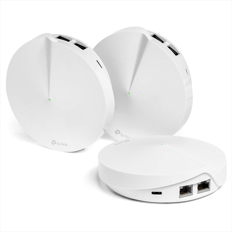 Sistema Wifi Malla Para  La Casa Tp-link Deco M5 (3-pack), Blanco