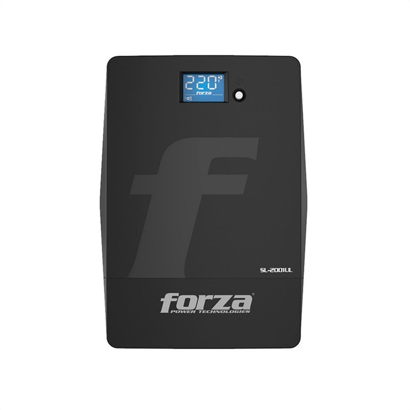 UPS Interactiva Forza SL-2001UL 2000VA/1200W Regulador Voltaje AVR Pantalla LCD Táctil Administración USB
