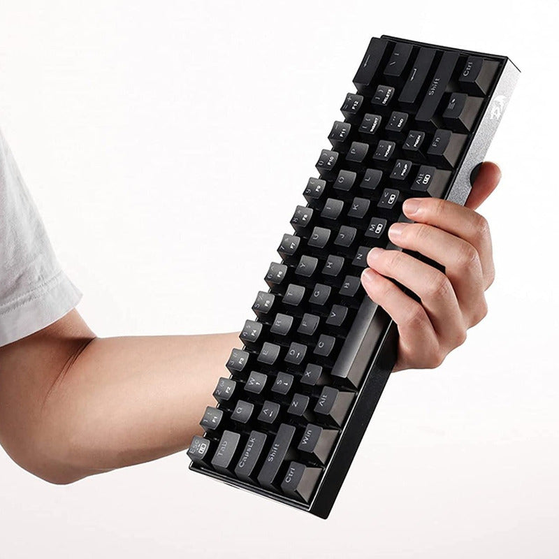 Teclado Gamer Redragon K630-rgb-sp Dragonborn 60%, Sw-red