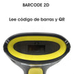 Lector/escaner Usb Código De Barras Y Qr 2d, Programable Negro Usb