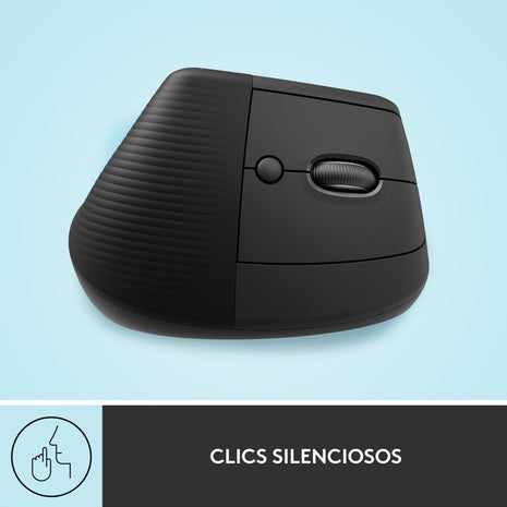 Combo Ergonómico Logitech Teclado Wave Keys + Mouse Ergonómico Vertical Logitech Lift - Grafito