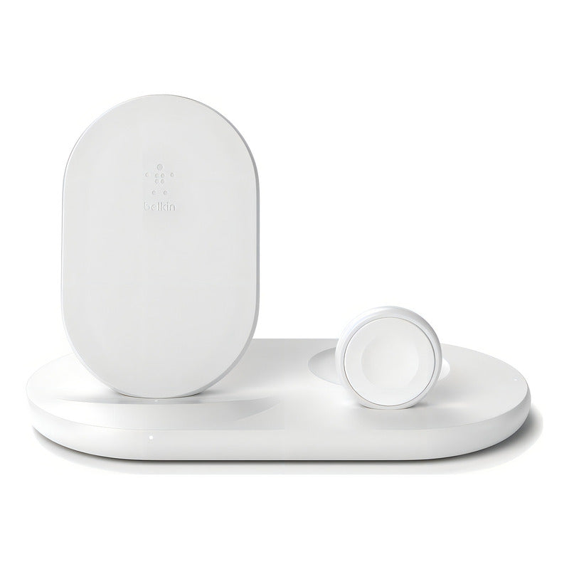 Base De Carga 3 En 1 Wireless Boost Charge Blanco - Belkin