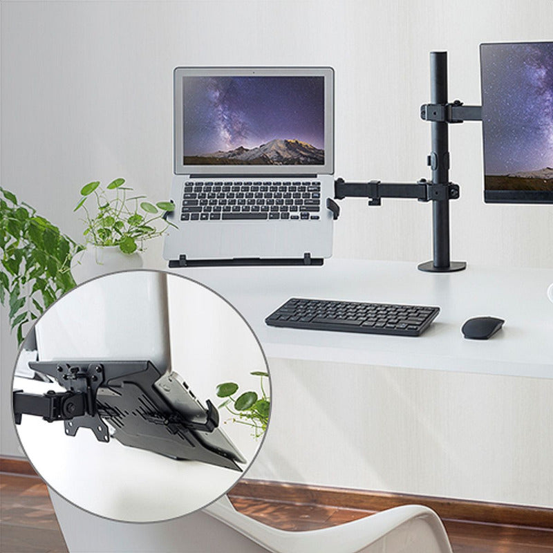 Soporte Adaptador Vesa Universal Laptop 10~15.6 Techgo Plh-2