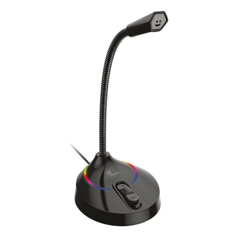 Microfono Gamer Xtech Glisser Xts 680 Usb Colores Dimm Color Negro