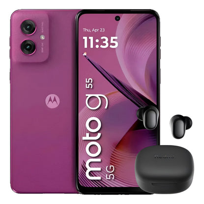 Celular Motorola Moto G55 5g 256gb/8gb Pink + Buds 6 Play