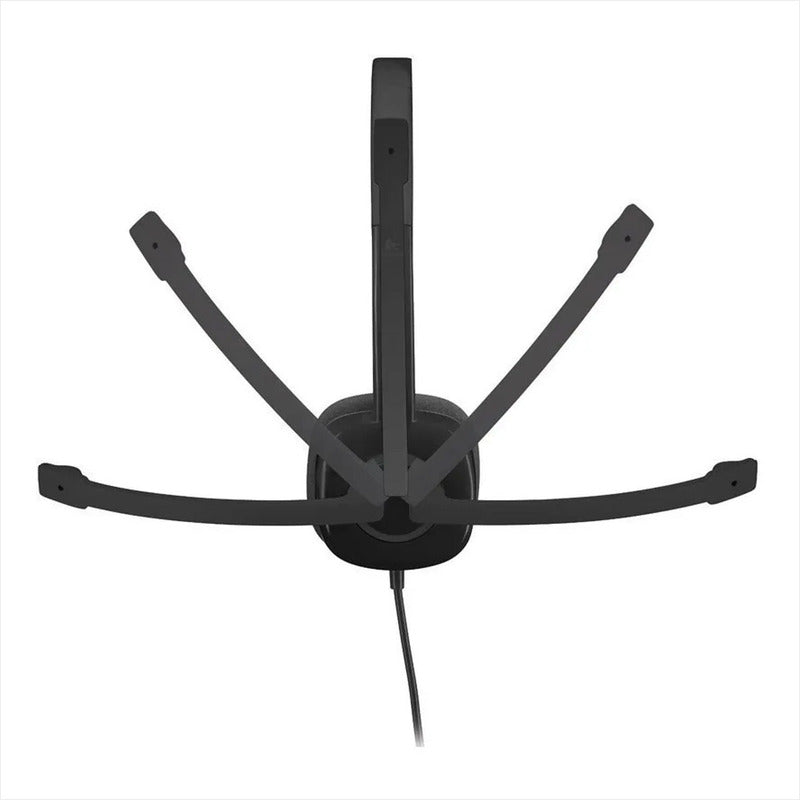 Diadema Estéreo Logitech H151, Micrófono, Volumen, Silencio Negro