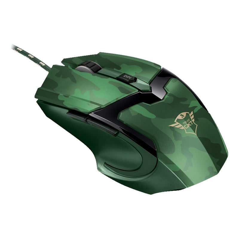 Mouse Gamer Trust Gxt 101c Gav, 6 Botones / 600~4800dpi