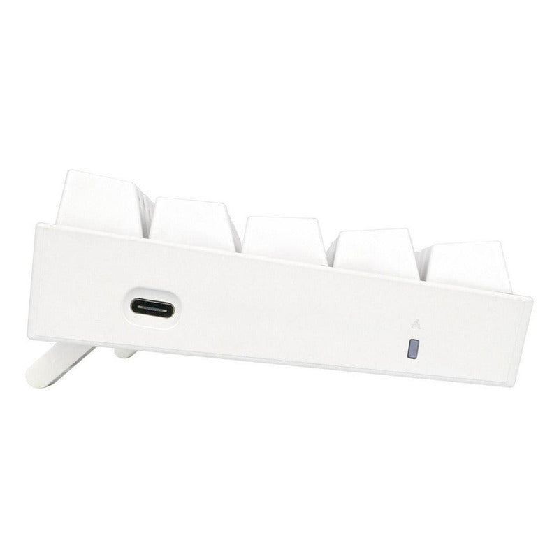 Teclado Mecánico Gamer Redragon 60% Dragonborn K630w-rgb Color Del Teclado Blanco Idioma Inglés Us