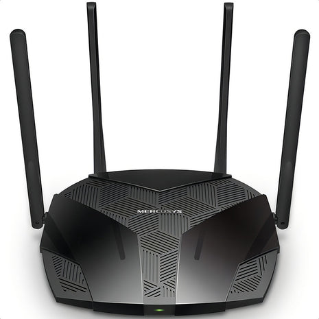 Router Inalambrico Mercusys Mr80x Ax3000 Wi-fi 6 Doble Banda Color Negro