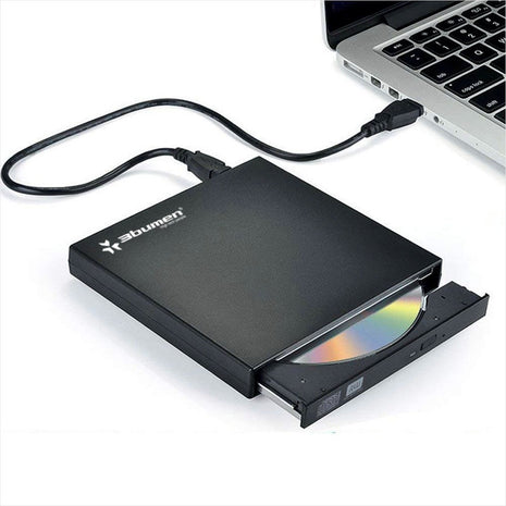 Unidad Quemadora Externa Slim, Cd, Dvd-rw Portable Usb 2.0