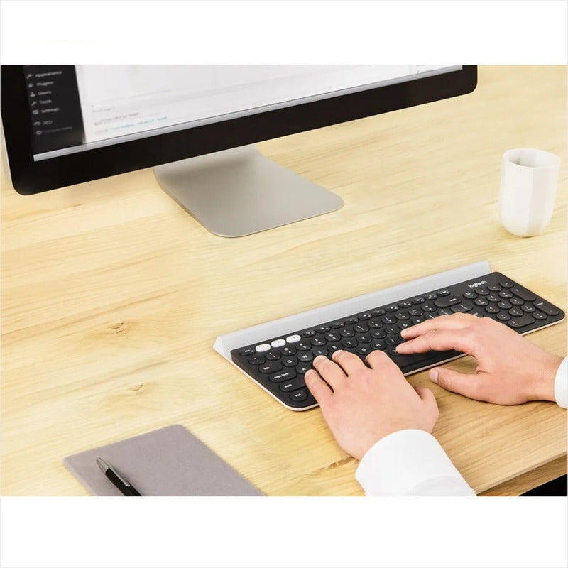 Teclado Multi-dispositivo Logitech K780, Bluetooth + 2.4ghz