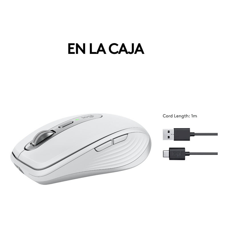 Mouse Compacto Avanzado Logitech Mx Anywhere 3s - Blanco