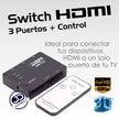 Selector Switch De Puertos Hdmi Con 3 Entradas X 1 Salida