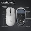 Mouse Gamer Inalámbrico Logitech G Pro X Superlight 2 - Blanco