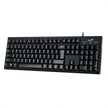 Teclado Usb Genius Smart Kb-100 Con Teclas 12 Multimedia Fn