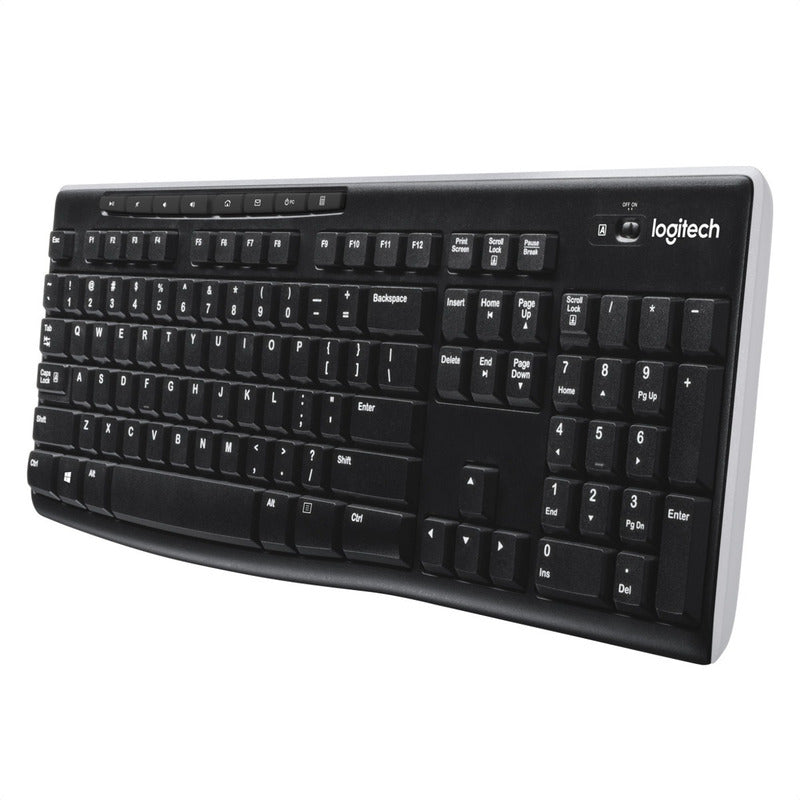Teclado Inalámbrico Unifying Logitech K270 / Multimedia