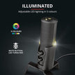 Micrófono Usb Streaming 4-en-1 Trust Gxt 258 Fyru, Iluminado