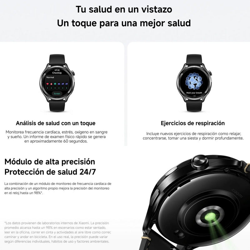 Xiaomi Watch S4, Reloj Inteligente Smartwatch Llamadas, Blk