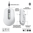 Mouse Compacto Avanzado Logitech Mx Anywhere 3s - Blanco