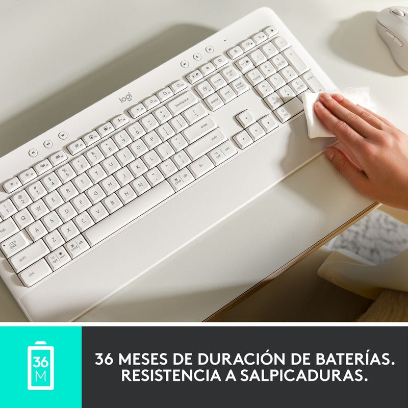 Teclado Confortable Bt/bolt Logitech Signature K650, Wht