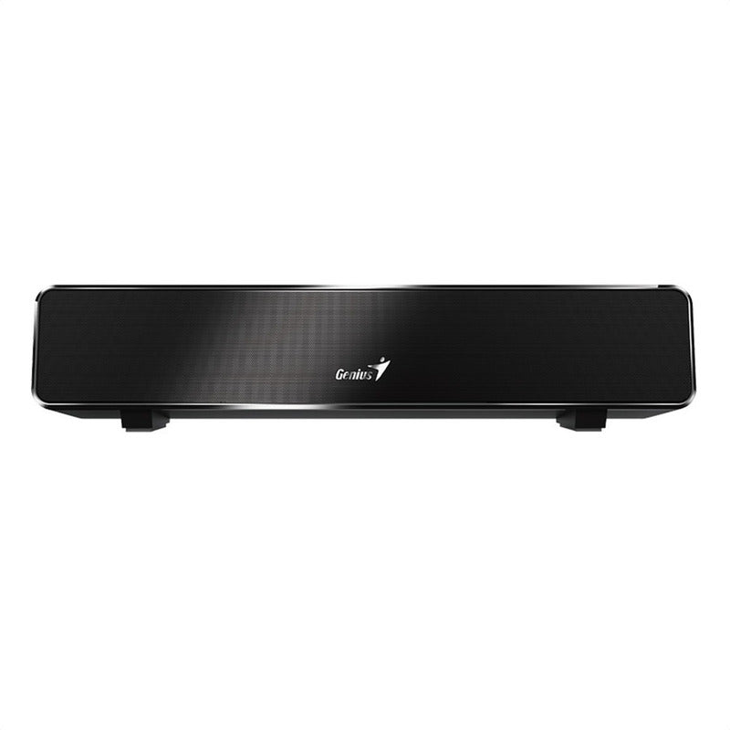 Genius Usb Soundbar 100, Mini Barra Sonido Efecto Inmersivo Negro