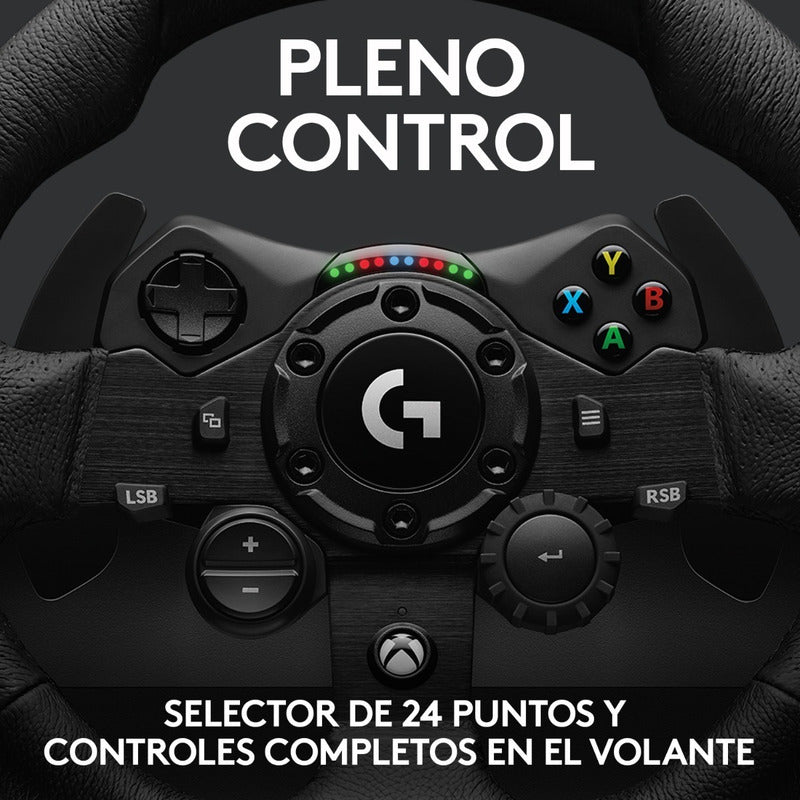 Volante Carreras Logitech G923 Trueforce, Pc / Xbox X|s One Negro