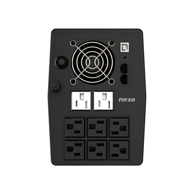 UPS Interactiva Forza SL-2001UL 2000VA/1200W Regulador Voltaje AVR Pantalla LCD Táctil Administración USB
