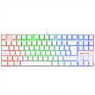 Teclado Mecánico Redragon K552rgb Kumara Blanco, Switch Rojo Español Latinoamérica