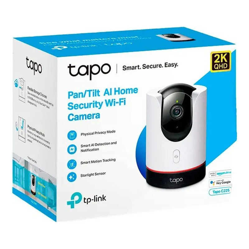 Cámara Wifi Robótica Smart Ai 2k Qhd Audio Tp-link Tapo C225