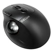 Mouse Ergo Trackball Delux Mt1 Db / Inalámbrico + Bluetooth Negro