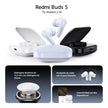 Xiaomi Redmi Buds 5, Auriculares Táctil Anc Manos Libres, Bl