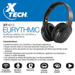 Audífonos Bluetooth 5.0 Xtech Xth-613, Micrófono / Micro Sd Negro